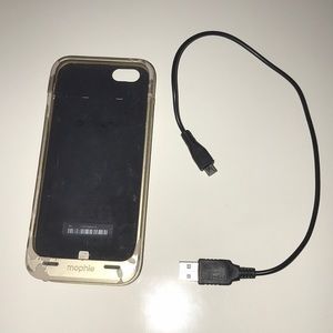 Gold Morphie iPhone 6 charging case